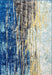 Waterfall Area Rug 160cm Blue Design