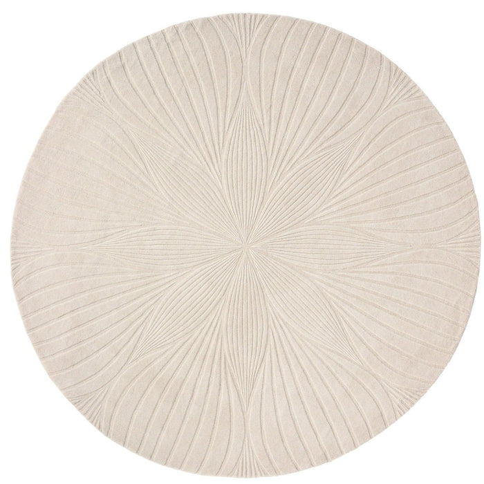 Wedgwood Folia 38301 Stone Round Rug