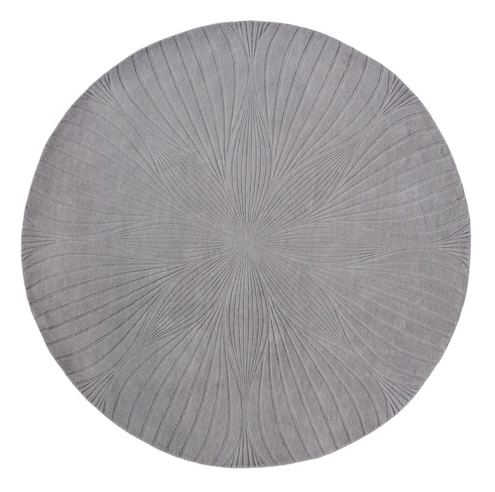 Wedgwood Folia 38305 Grey Round Rug