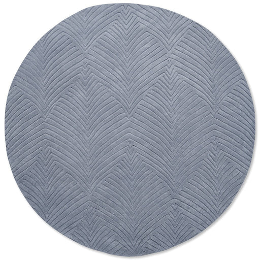 Wedgwood Folia Cool Grey 38904 Round Rug