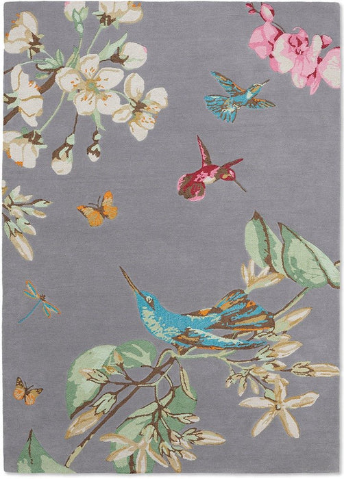 Wedgwood Hummingbird Grey 37804 Rug