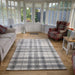 Wellness 6630 Modern Tartan Check Cream/Light Grey Rug