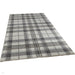 Wellness 6630 Modern Tartan Check Cream/Light Grey Rug