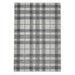 Wellness 6630 Modern Tartan Check Cream/Light Grey Rug