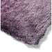 Whisper Super-Soft Fine Yarn Silky Shimmer Polyester Plain Shaggy Heather Rug