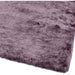 Whisper Super-Soft Fine Yarn Silky Shimmer Polyester Plain Shaggy Heather Rug