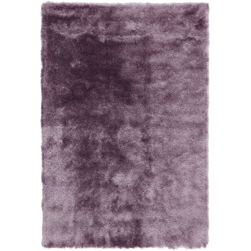 Whisper Super-Soft Fine Yarn Silky Shimmer Polyester Plain Shaggy Heather Rug