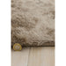 Whisper Super-Soft Fine Yarn Silky Shimmer Polyester Plain Shaggy Mocha Rug