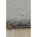 Whisper Super-Soft Fine Yarn Silky Shimmer Polyester Plain Shaggy Tungsten Rug