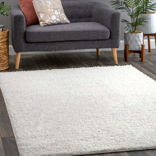 White Shag Area Rug 8x10 for Luxurious Home Comfort