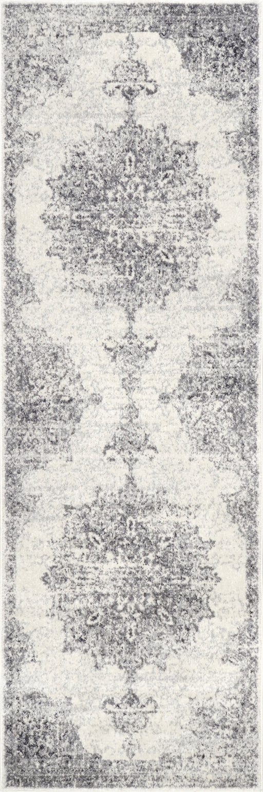 Wildflower Medallion Area Rug 160x230 Cm Grey