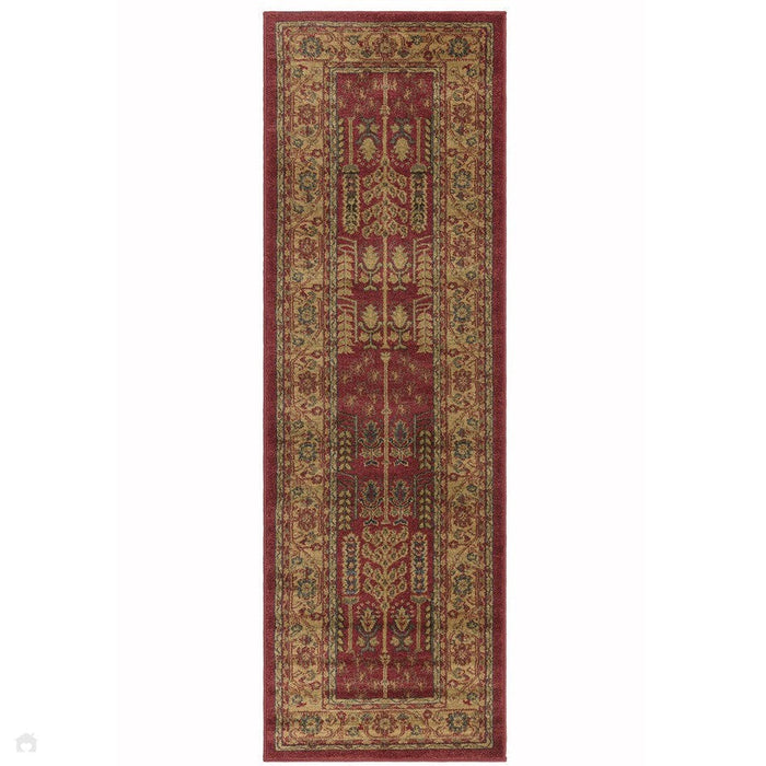 Windsor Traditional WIN09 Red/Multi Rug