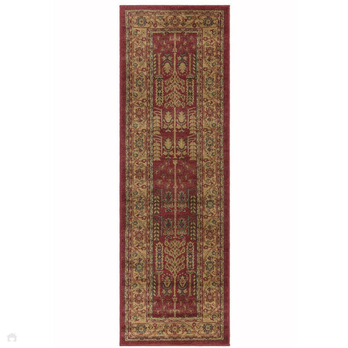 Windsor Traditional WIN09 Red/Multi Rug