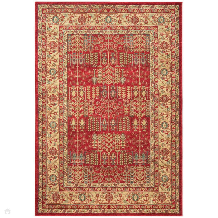 Windsor Traditional WIN09 Red/Multi Rug