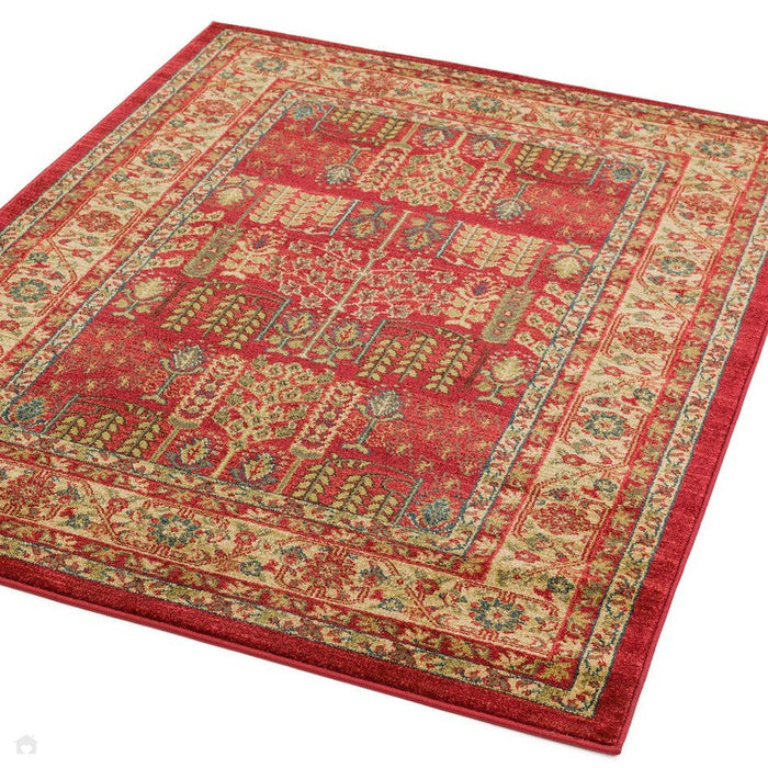 Windsor Traditional WIN09 Red/Multi Rug