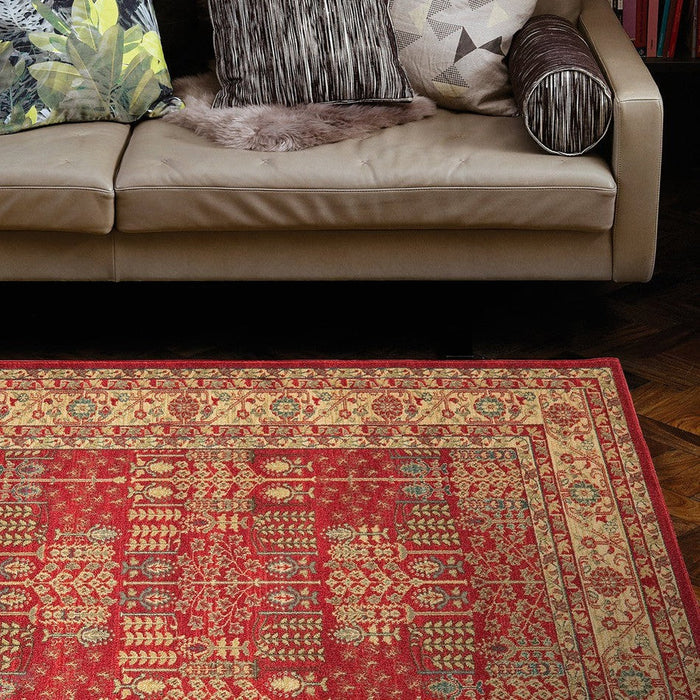 Windsor Traditional WIN09 Red/Multi Rug