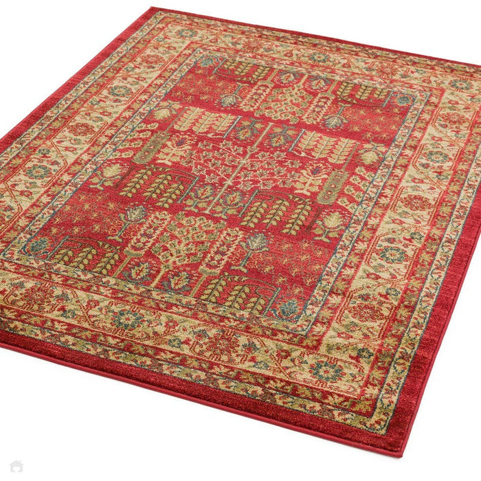 Windsor Traditional WIN09 Red/Multi Rug