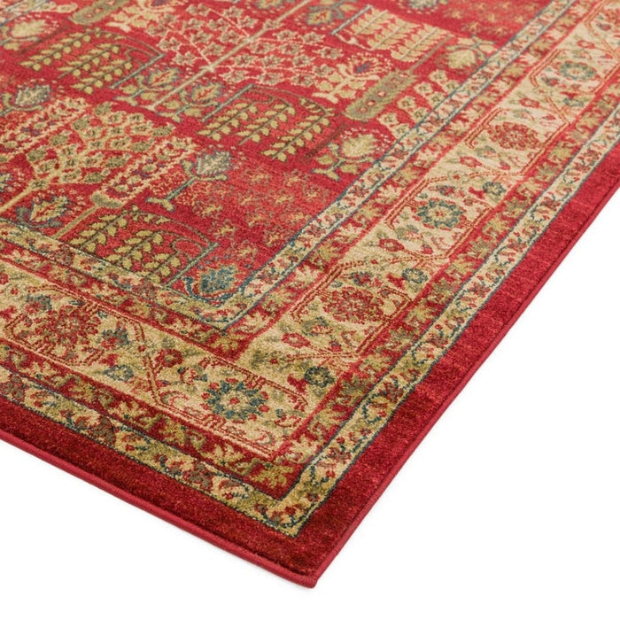 Windsor Traditional WIN09 Red/Multi Rug