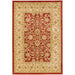 Windsor WIN02 Traditional Classic Floral Vine Bordered Red/Multi Rug