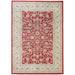 Windsor WIN02 Traditional Classic Floral Vine Bordered Red/Multi Rug