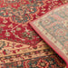 Windsor WIN08 Traditional Classic Floral Vine Medallion Border Red/Multi Runner