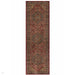 Windsor WIN08 Traditional Classic Floral Vine Medallion Border Red/Navy/Beige/Multicolour Rug