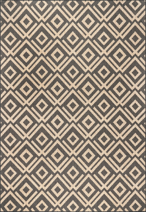 Winged Birdseye Lattice Rug for Indoor and Outdoor Use