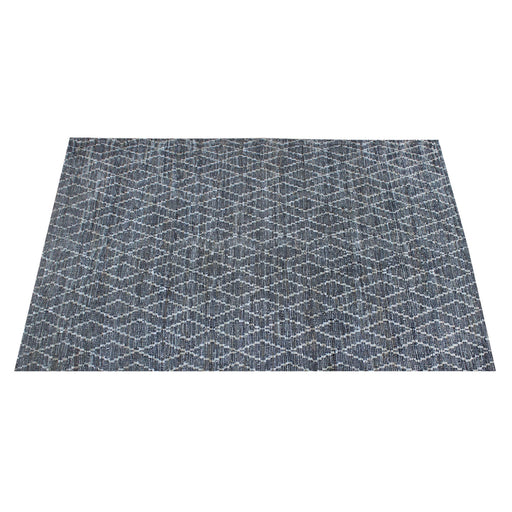 Winnow Leather And Cotton Hand Woven Rug