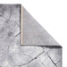 Woodland 21007 Modern Abstract Cracked Wood Grey Rug