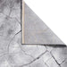 Woodland 21007 Modern Abstract Cracked Wood Grey Rug