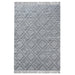 Wool And Cotton Hand-Woven Geometric Rug For All Seasons