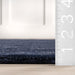 Wool Blend Rug in Midnight with Speckled Design