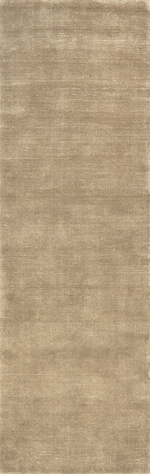 Wool-Blend Rug with Speckles in Fawn Color