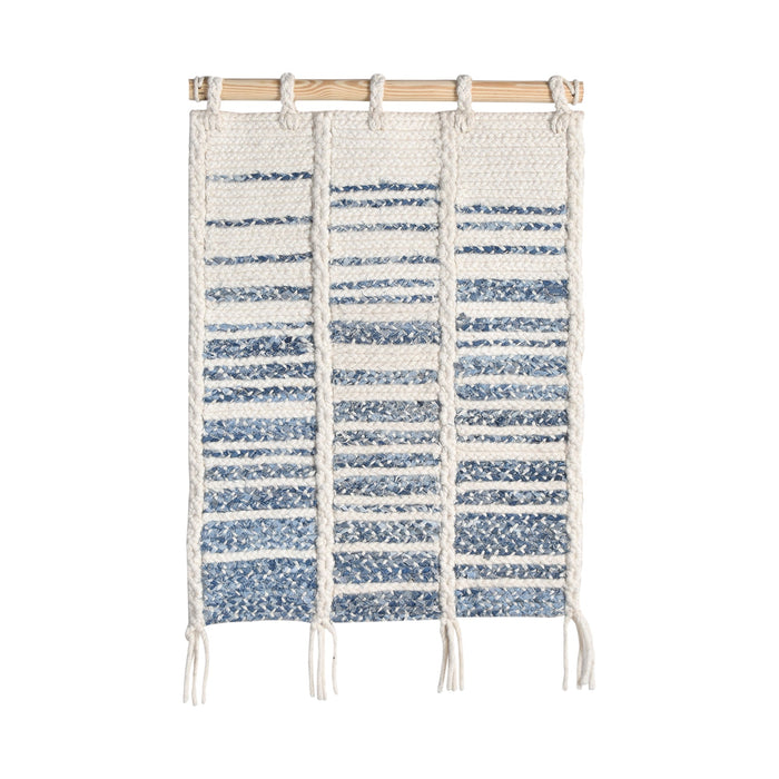 Wool Denim Wall Hanging Art Décor 50x70 cm