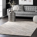 Wool Diamond Pattern Area Rug in Grey 160x230 cm