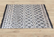 Wool Geometric Area Rug Hand Woven For Home Comfort