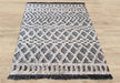 Wool Geometric Area Rug Hand Woven For Home Comfort