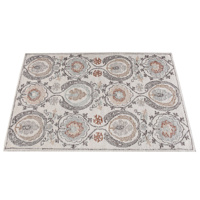 Wool Hand Woven Rustic KEDRI Indoor Outdoor Rug