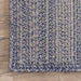 Wool-Ladder Area Rug Blue 120cm x 180cm