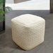 Wool Pouf for Indoor and Outdoor Stylish Seating