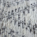 Wool Shakiso Area Rug with Grey Pattern on White Base