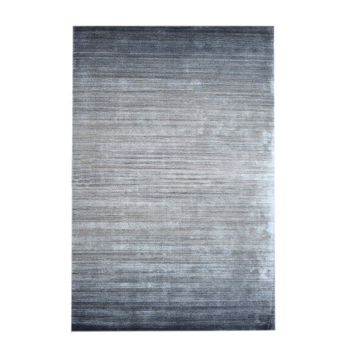 Wool Viscose Blend Handmade Linear Texture Rug