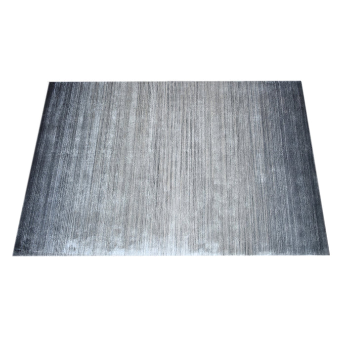 Wool Viscose Blend Handmade Linear Texture Rug