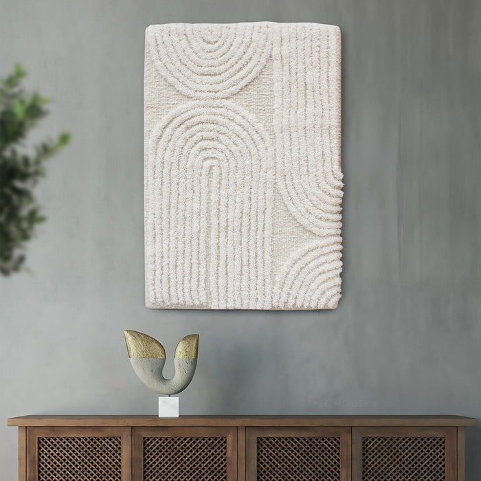 Wool Wall Art With MDF Frame For Home Decor