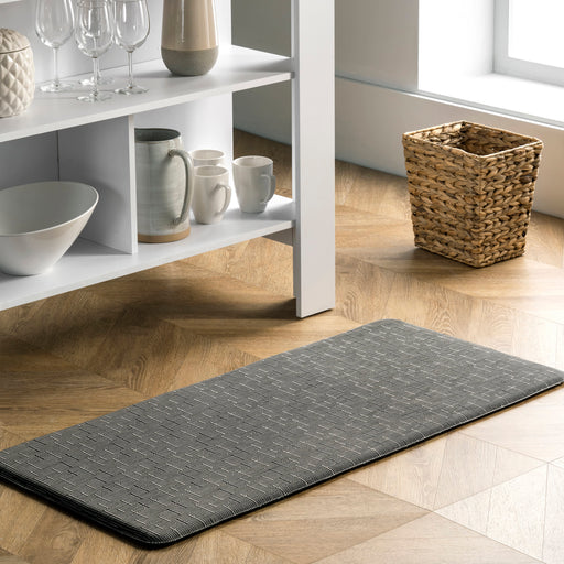 Woven Anti-Fatigue Mat for Kitchen and Home Office 60x90 cm