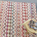 Woven Geometric Wool Rug Made From Recycled Fabrics