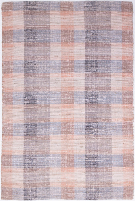 Woven Plaid Rustic Rug