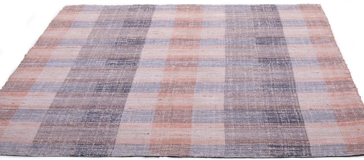 Woven Plaid Rustic Rug