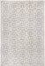 Wreathed Tiles Area Rug 160x230 cm Ivory