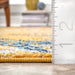 Yellow Art Deco Area Rug 160x230 cm